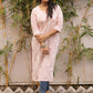 Inaya Pink Cotton Chikankari Kurta